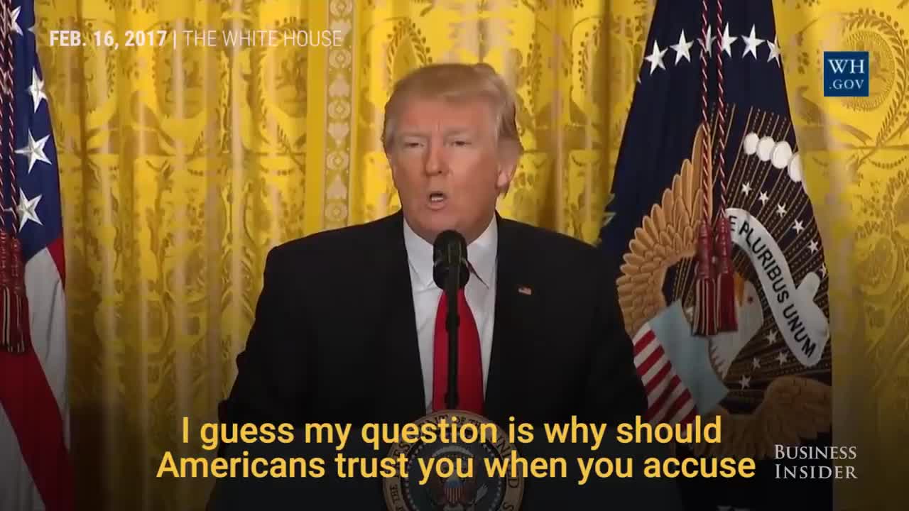 Trump's Most Heated Exchanges With Reporters At His Longest Press Conference