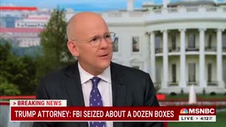 FAILING MSNBC Says Trump Is Trying To Politicize The Raid...