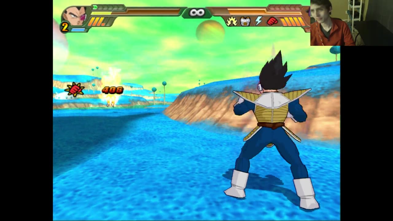 Vegeta VS Captain Ginyu In A Dragon Ball Z Budokai Tenkaichi 3 Battle With Live Commentary