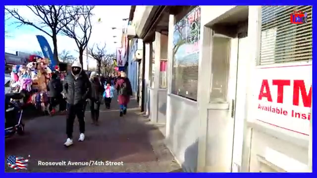 Walking Jackson Height Subway to Louis Armstrong Middle School