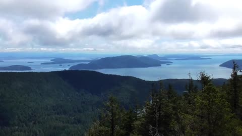 From Mount Constitution, Moran State Park, Washington