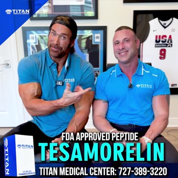Mike O'Hearn & John Tsikouris talk about the FDA approved therapy: #Tesamorelin!