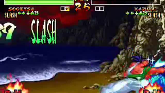 Samurai Shodown 4 Amakusa Revenge - Sogetsu Kazama 99 Slash