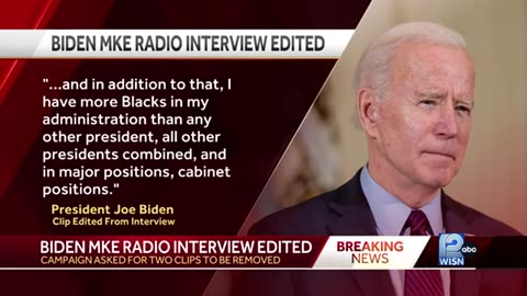 Team Biden Pressures ANOTHER Radio Station to Edit Interview