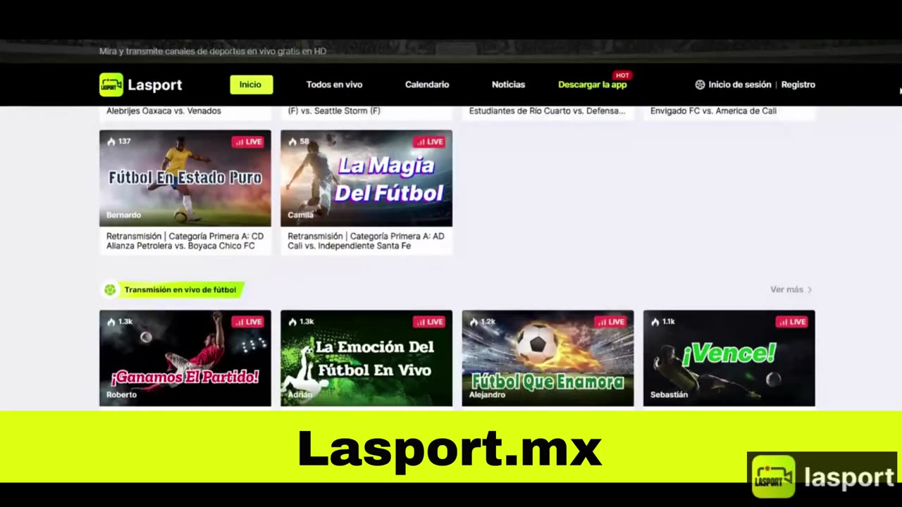 Lasport.mx: Football Streaming Revolutionized