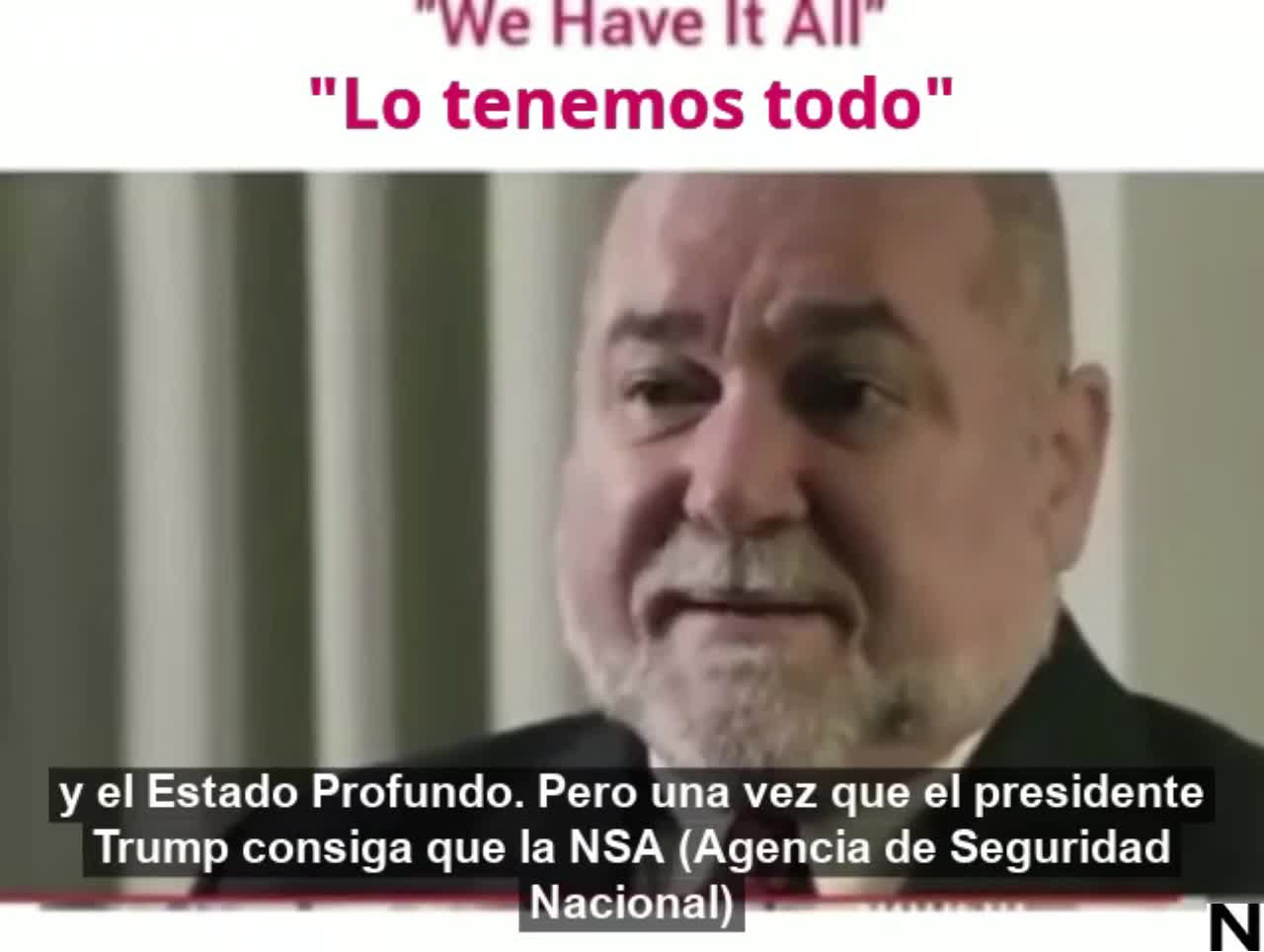 "Lo tenemos todo” dice Robert Steele, ex agente de la CIA