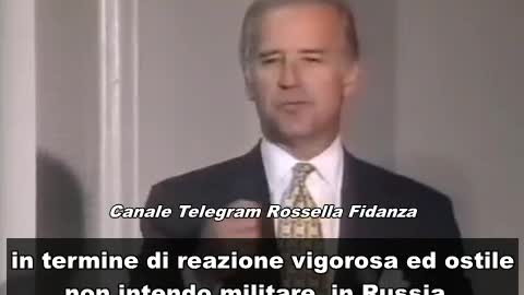 1997, Biden partecipa al Consiglio Atlantico, il tema è l'espansione della NATO.