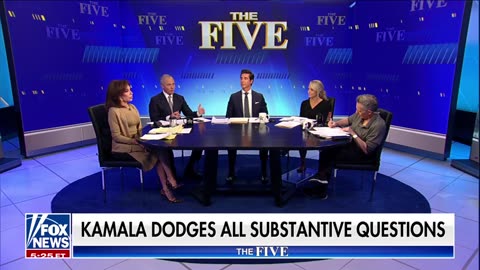 'The Five': Media fawns over Kamala Harris' debate performance