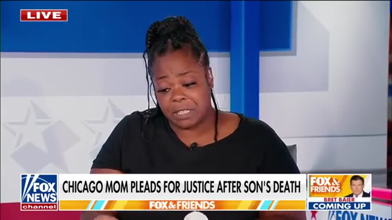 Outraged Chicago mother whose son was murdered sends message to Dems