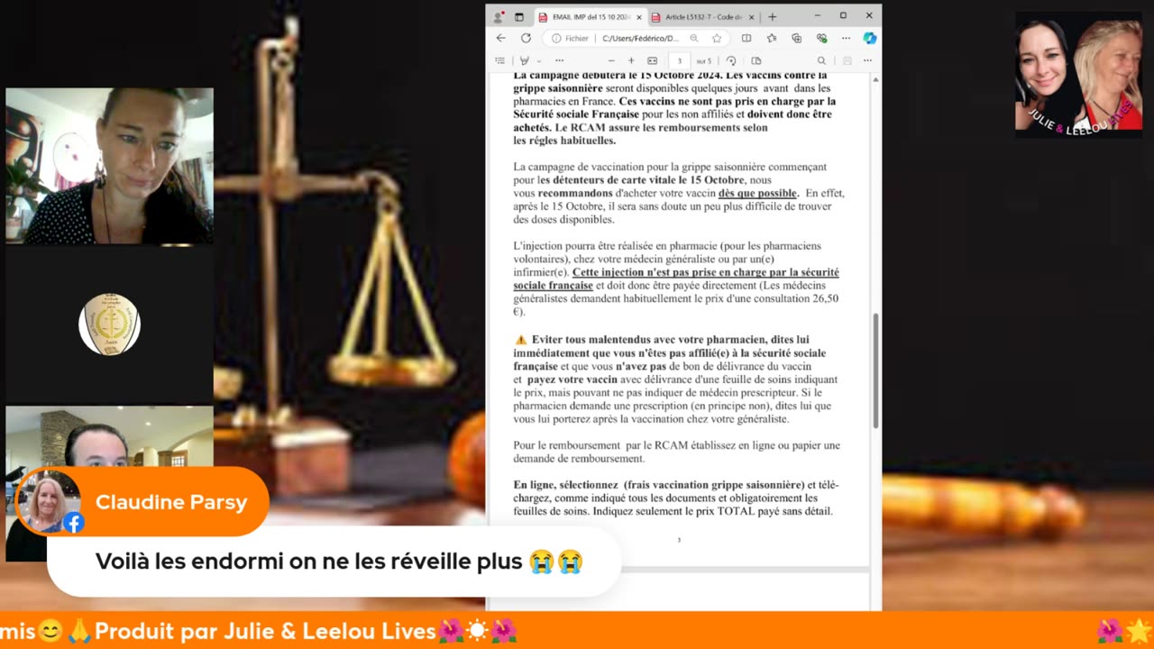 L'Heure de Vérité avec SAFAC-J 16/10
