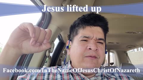 Jesus lifted up