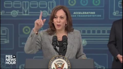 Kamala Harris Speaks As If She Is Making A Key Point In A Disney Movie