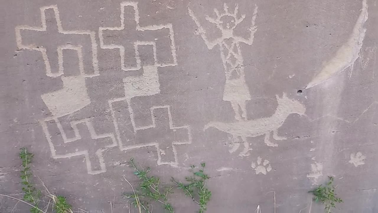 Oppenheimer Ranch Project-Elusive 44 Petroglyph Panel - Crow Canyon, New Mexico