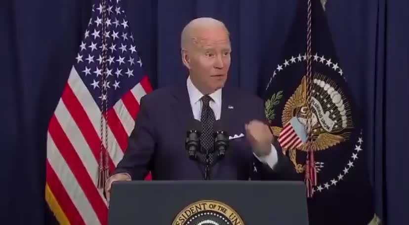 World is left once again trying to figure out WTF Joe Biden is trying to say