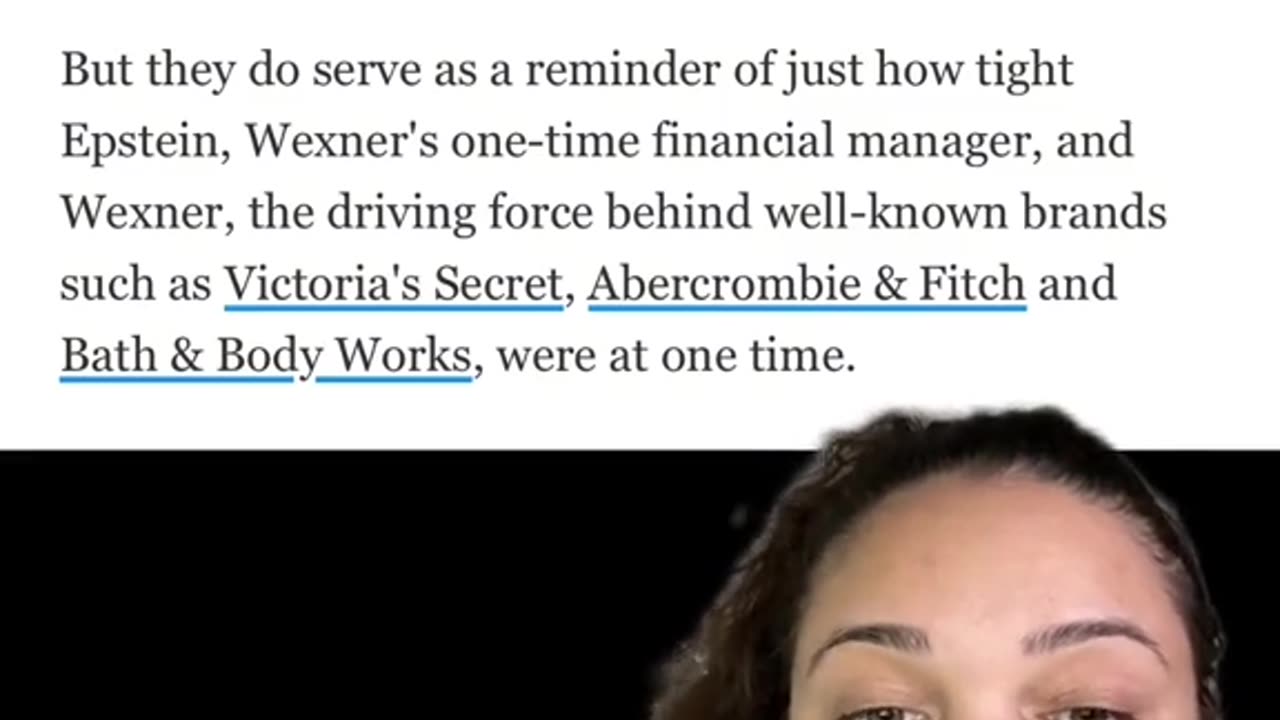 CEO OF ABERCROMBIE & FITCH THREW DIDDY PARTIES & DIRECT TIES TO EPSTEIN