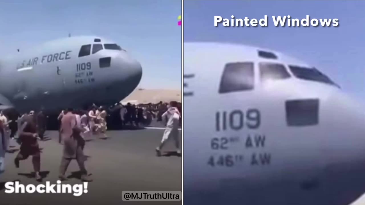 More Media Lies - Afghanistan Withdrawal & The Inflatable C-17 Globemaster