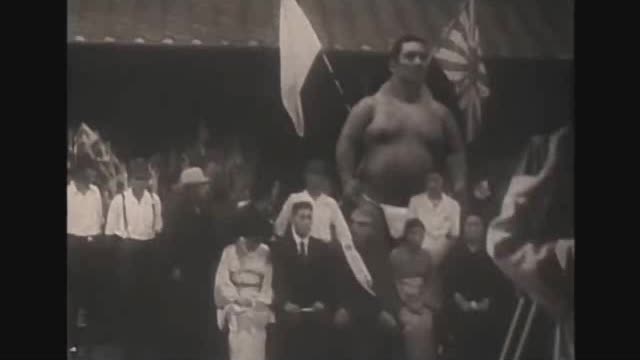 Real giant in old video