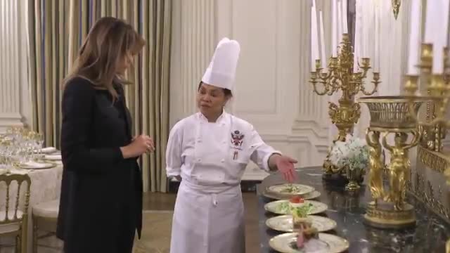 First Lady Melania Trump Prepares for France's State Visit