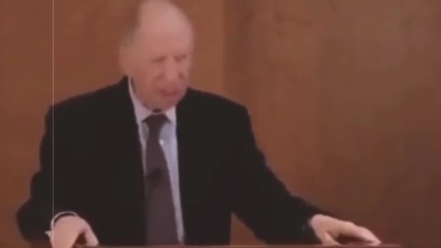 Evil Jacob Rothschild talking about inbreeding in their family the last few 100 years