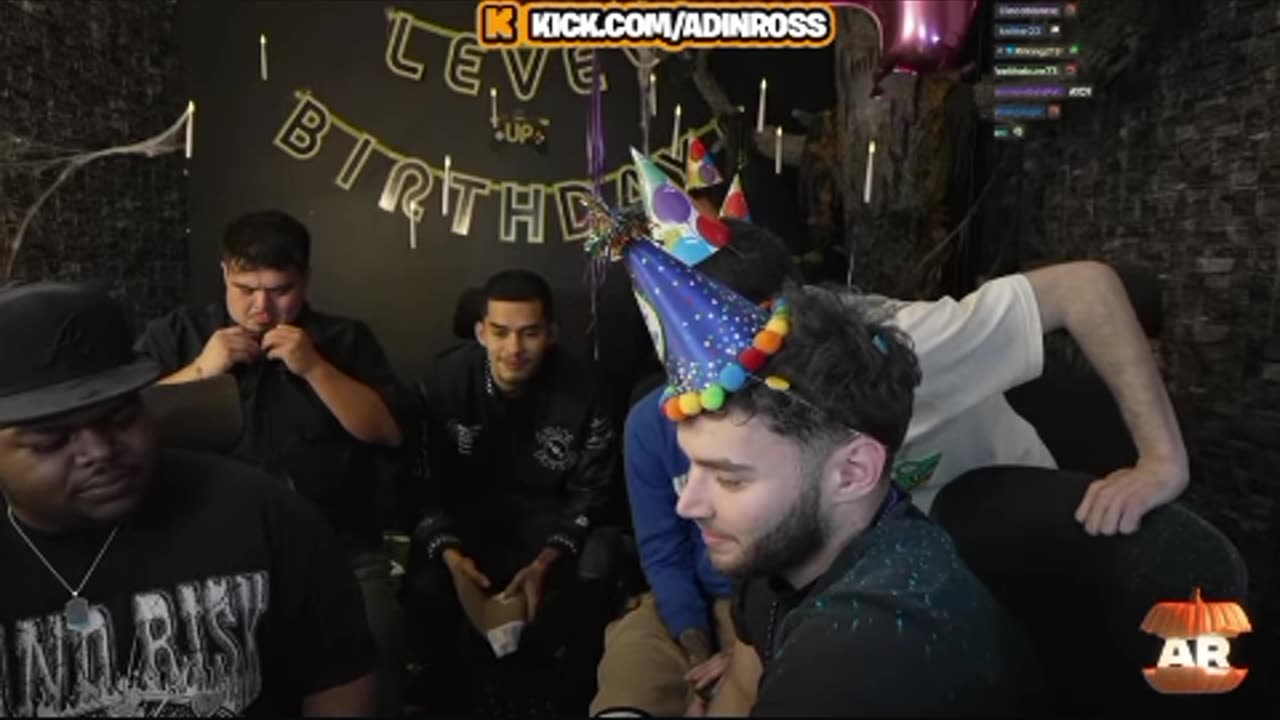 Adin ross celebrate his birthday 🎂🎈with his fellow boys part1 10/13/24