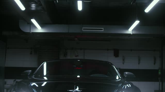 Shiney Black car
