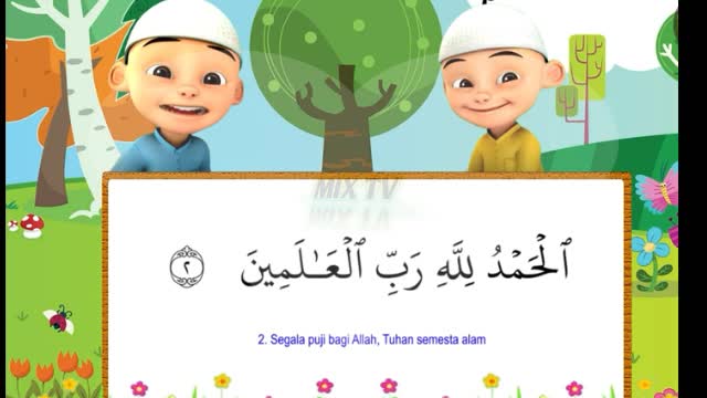 Upin ipin baca surat alfatiha