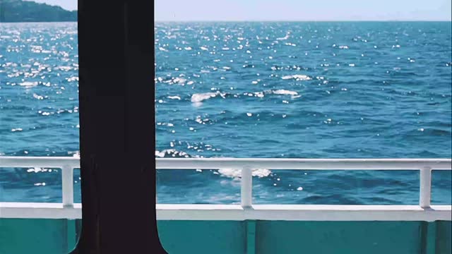 Som tranquilo no Barco com vista para o mar/Dormir e Relaxar/Quiet sound on the boat