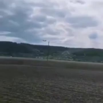 Ukraine War - The passage of a pair of Su-25 Russian Aerospace Forces in the Donbass