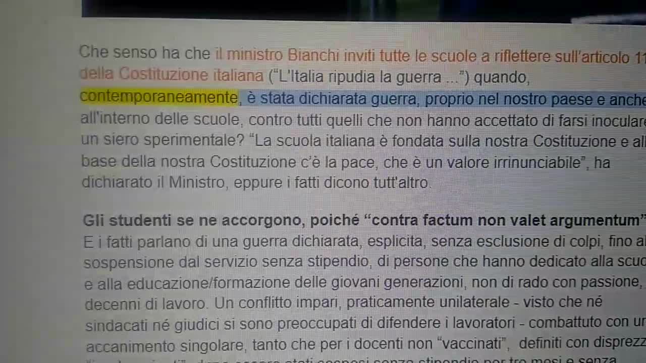 INSEGNANTI (VERGOGNOSAMENTE) DISCRIMINATI