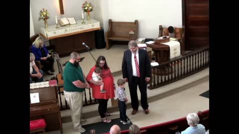 Baptism of Colt Brobst