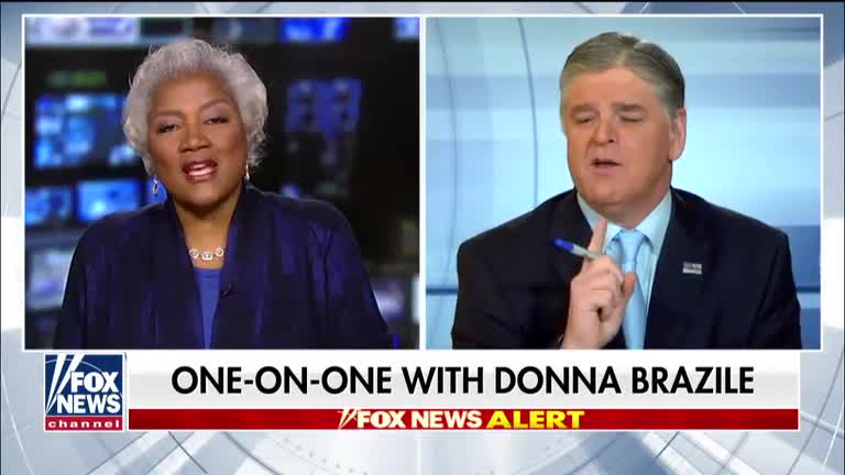 Sean Hannity invites Donna Brazil to fill-in one day