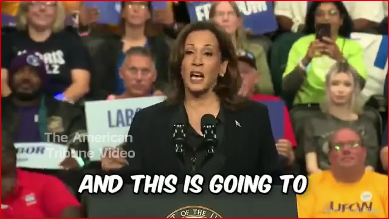 BRUTAL: Kamala Falls Apart Mid-Speech As Teleprompter Fails