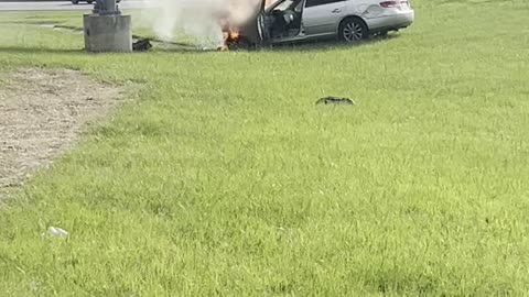 Car on Fire