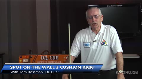 CSI Presents Dr.Cue: Kicking and Banking #8 Spot On The Wall Three Cushion Kick