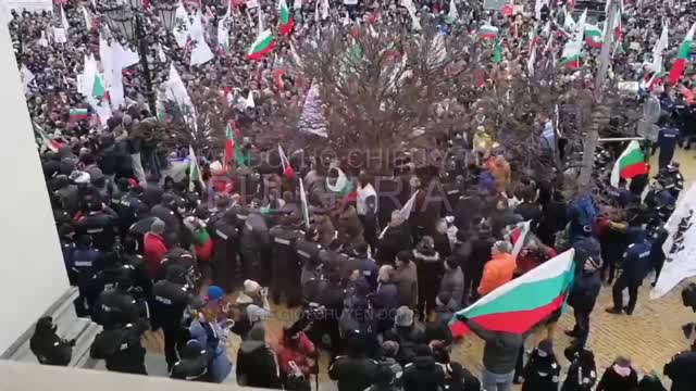 BULGARIA 12-01-2022: PHẢN ĐỐI HỘ CHIẾU Y TẾ | MEDICAL FREEDOM PROTESTERS