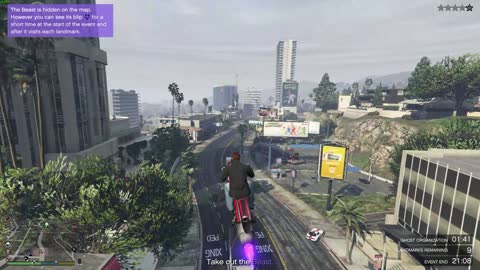 MRCRAZYTRAINX Trolling loser with a menu in GTA5 Online PC