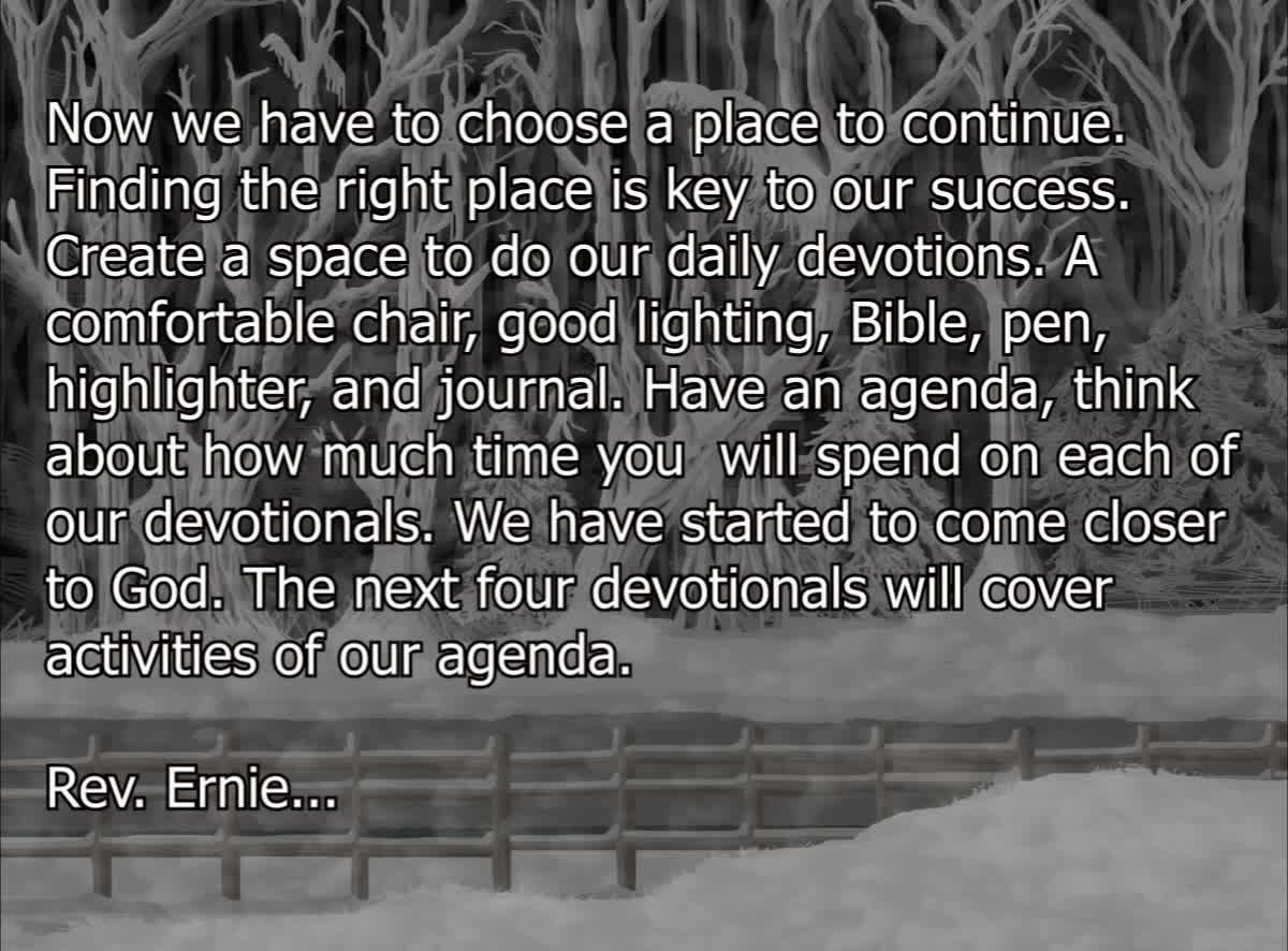 Daily Message from Rev. Ernie, Feb. 3 2022