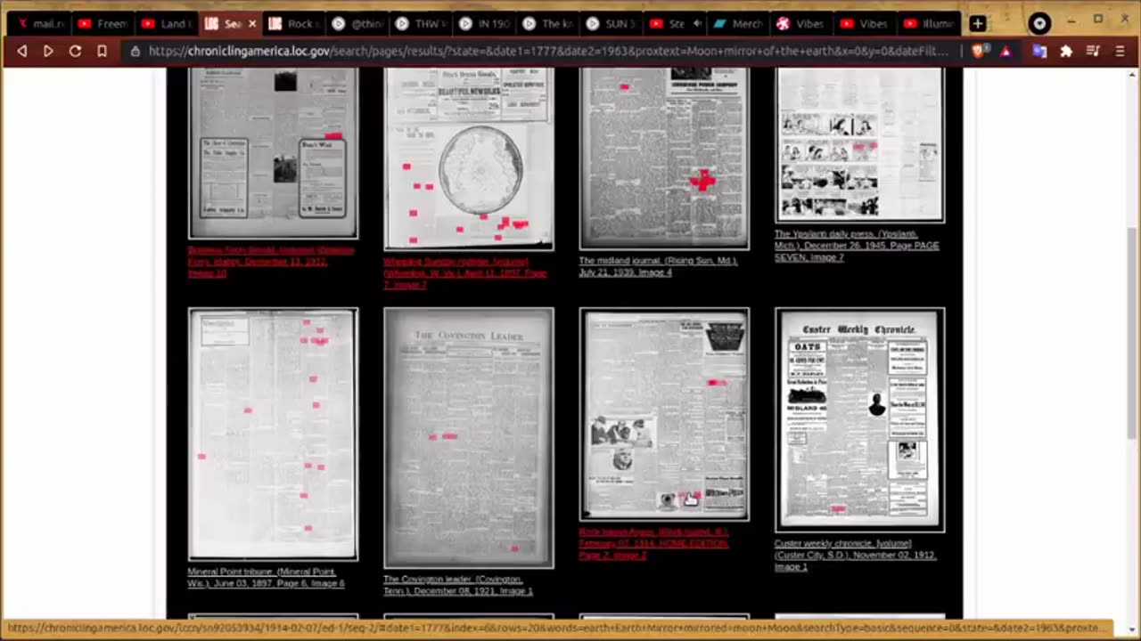 1912, 1914 & 1921 Articles - The Moon, the Earth’s Mirror – 100% Earth’s Selfie!