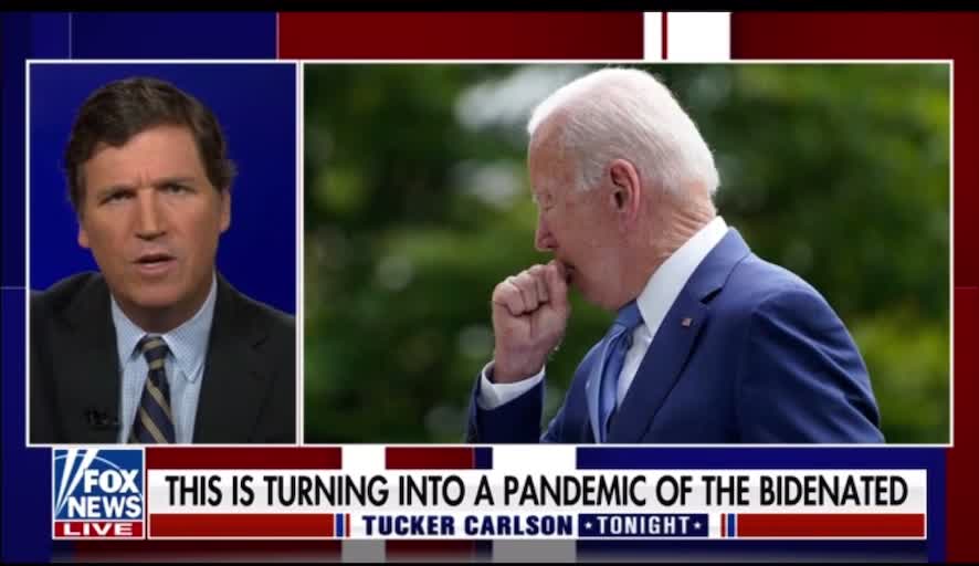 Update from WH on Tucker: Biden has Covid AGAIN, calls himself Vice President