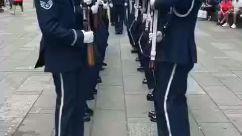 MILITARY DRILL TEAM PERFORMANCE NYC