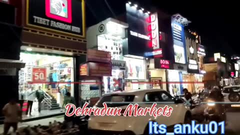 Dehradun Markets View At Evening