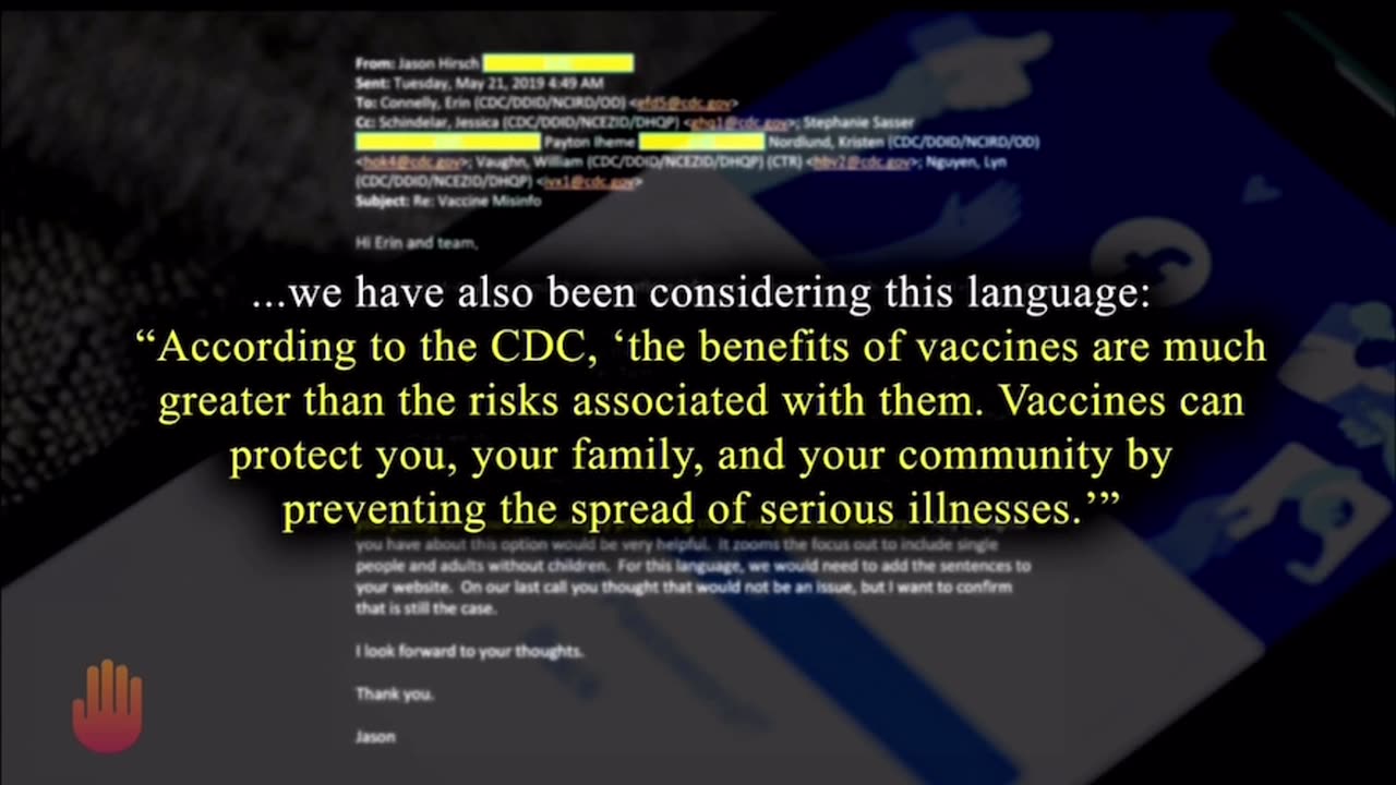 FACEBOOK Giving CDC Recommendations…