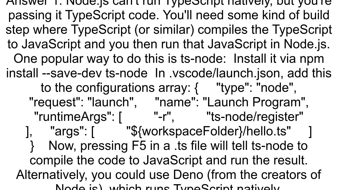 Hello world typescript code gets syntaxError Unexpected token 3939 when debugging