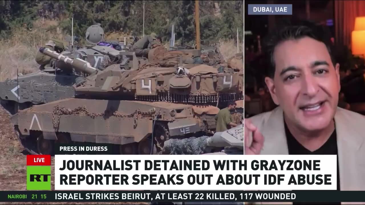 JOURNALIST DETAINED WITH GRAYZONE REPORTER SPEAKS OUT ABOUT IDF ABUSE