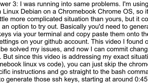 Cannot commit in Visual Studio Code although Git user is configured