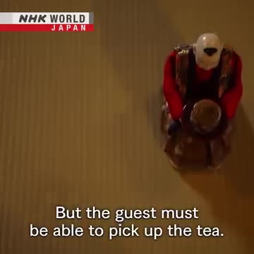 280 year old mechanical doll Tea-Serving Doll