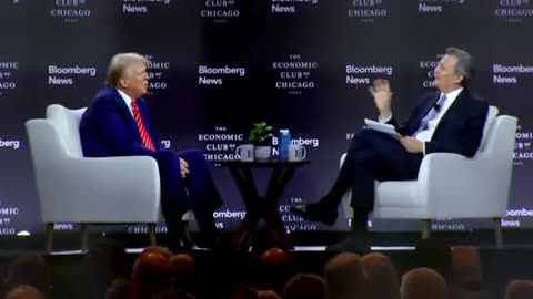 Donald Trump gives remarks at Economic Club in Chicago - October 15, 2024