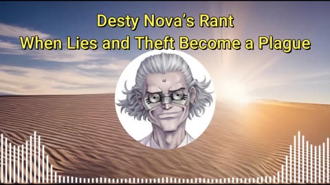 Desty Nova's Weekly Rant June 1, 2023 : When Lies and Theft Become a Sickness