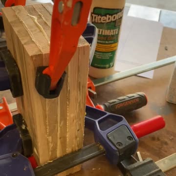 Wooden Reindeer - Glue up part 2