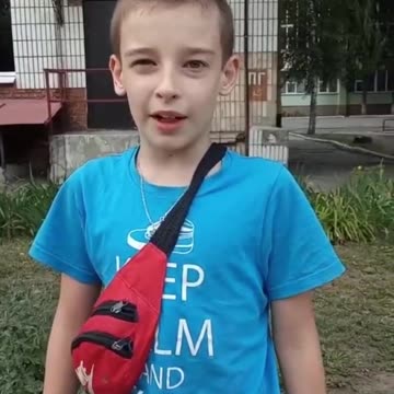 A child harassed in Ukraine by an "adult" for... speaking Russian